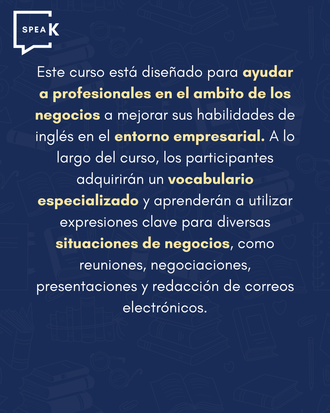 Inglés para Negocios Individual
