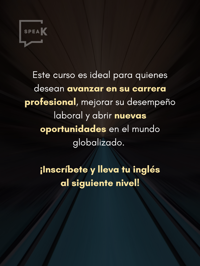 Curso de Inglés de Negocios Online para Profesionales | Speak Institute