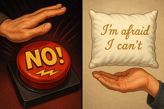 El Arte del "No" Suave: Cómo Rechazar Peticiones en Inglés sin Sonar como un Villano