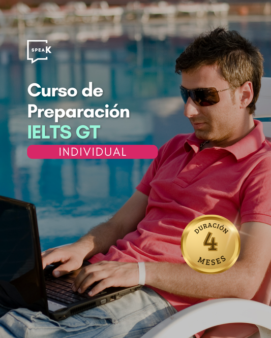 Preparación Online IELTS GT Individual