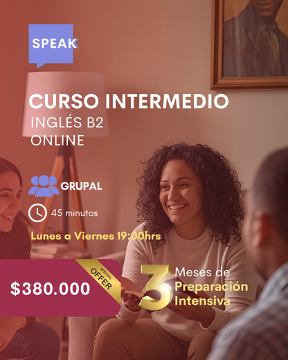 Curso de Inglés B2 First Online Intensivo | Speak Institute