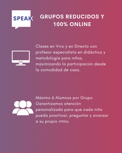 Curso de Inglés Flyers Online para Niños | Speak Institute