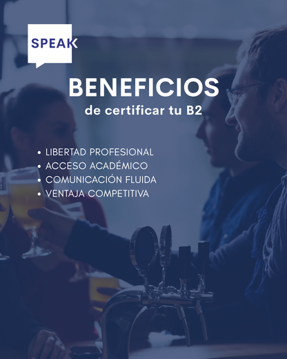 Curso de Inglés B2 First Online Intensivo | Speak Institute