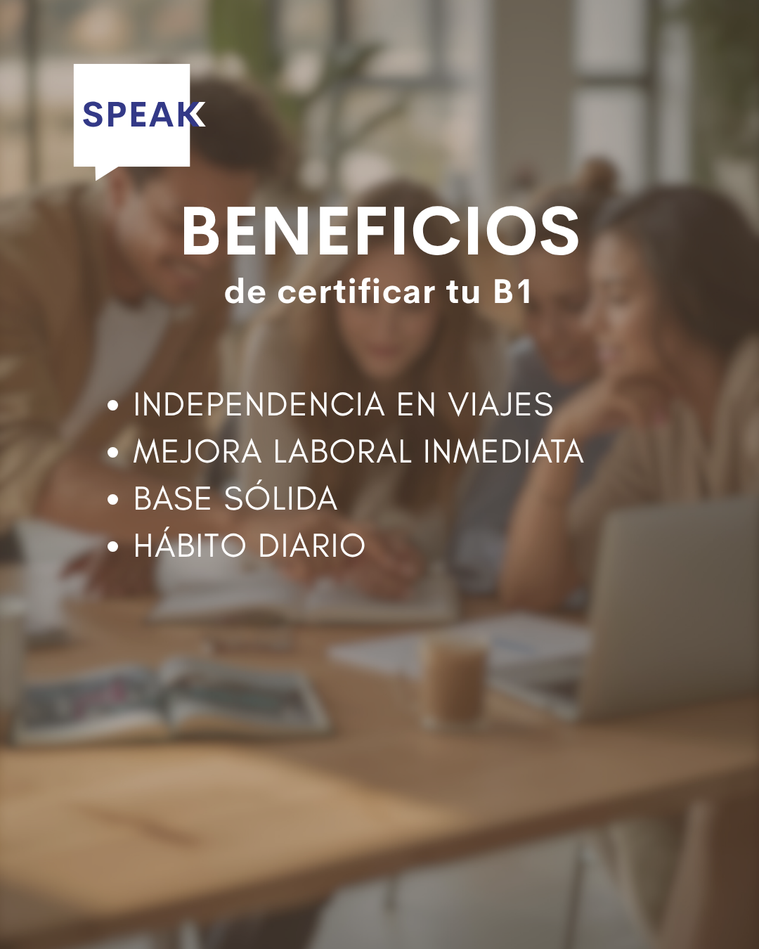 Curso de Inglés B1 Preliminary Online Intensivo | Speak Institute