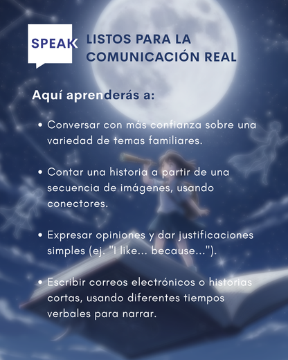 Curso de Inglés Flyers Online para Niños | Speak Institute