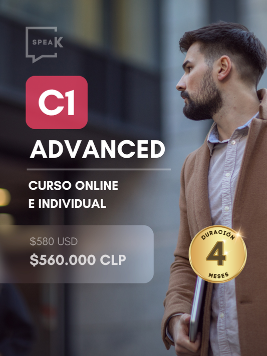 CURSO INGLÉS PREPARACIÓN C1 ADVANCED ONLINE 